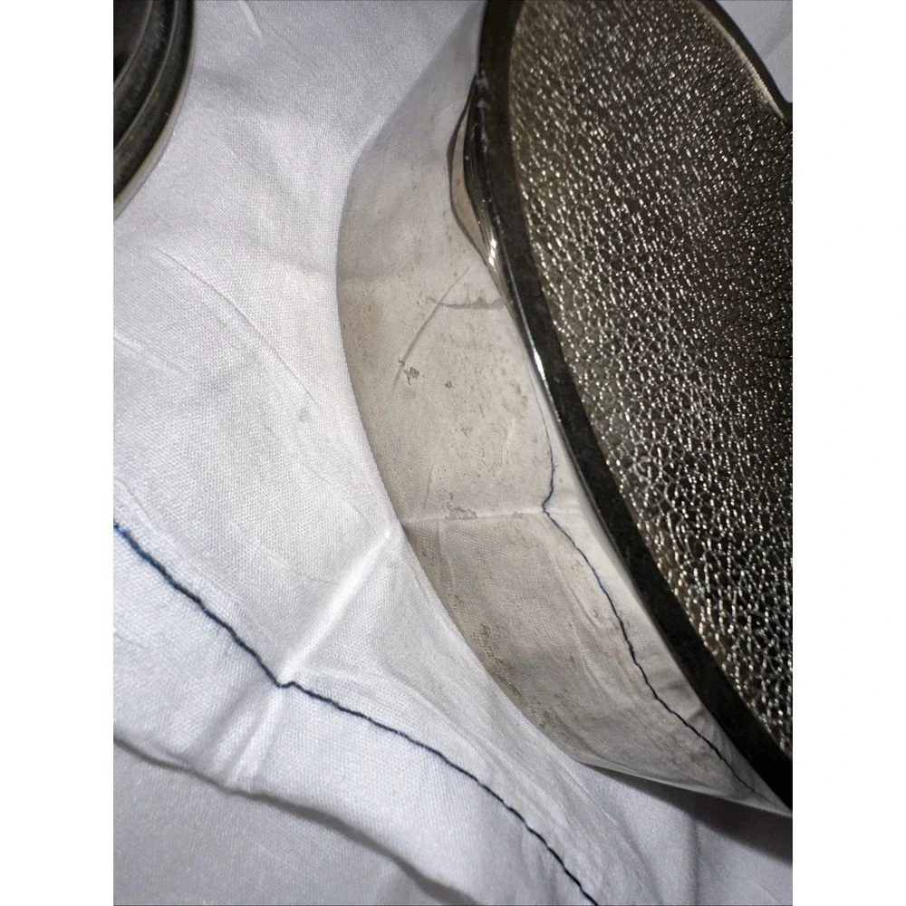 Silver Plated Lino‎ Heart Shaped Vintage Jewellery Box - Trinket